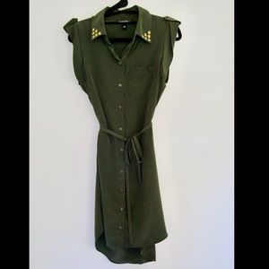 Army Green Dress